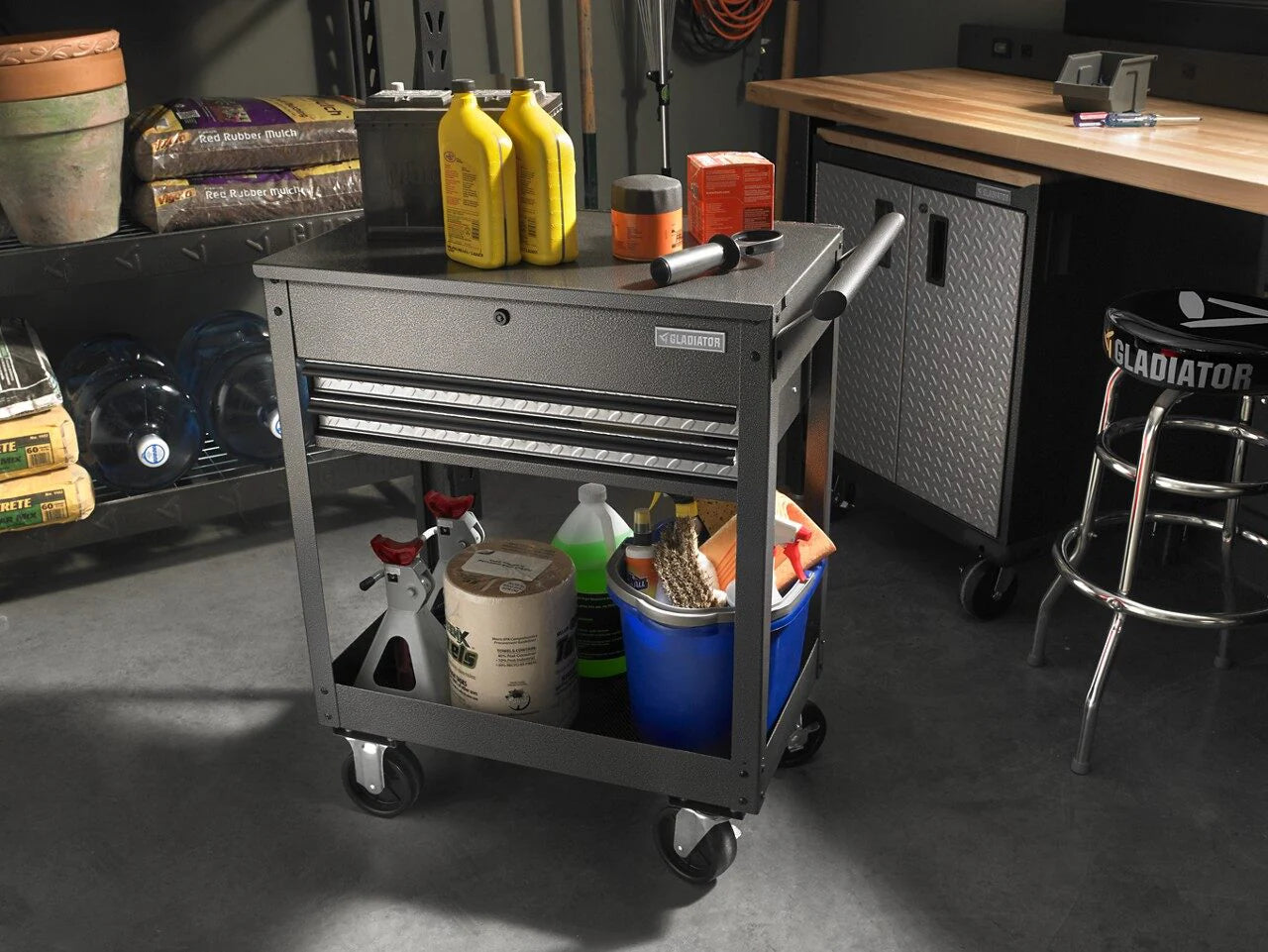2-Drawer Utility Cart