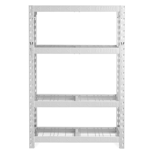 48" Wide Heavy Duty Rack with Four 18" Deep Shelves