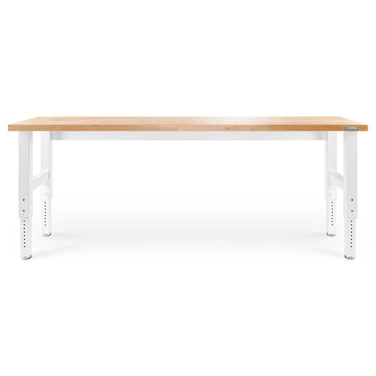 8' Adjustable Height Hardwood Workbench