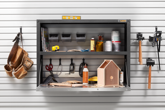 Ready-to-Assemble Foldaway Work Station